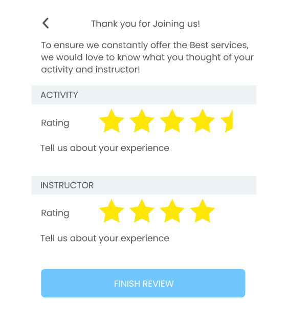 Rating Reviews