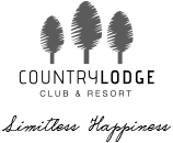 Country Lodge Club and Resort- Black Logo