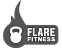Flare Fitness - Black and White - Transparent