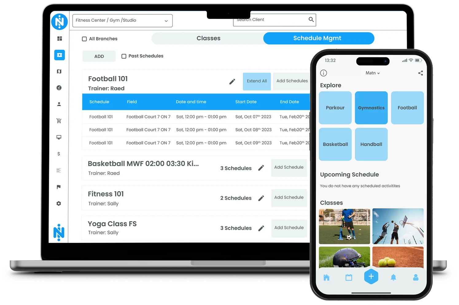 Sports Academy Management Software