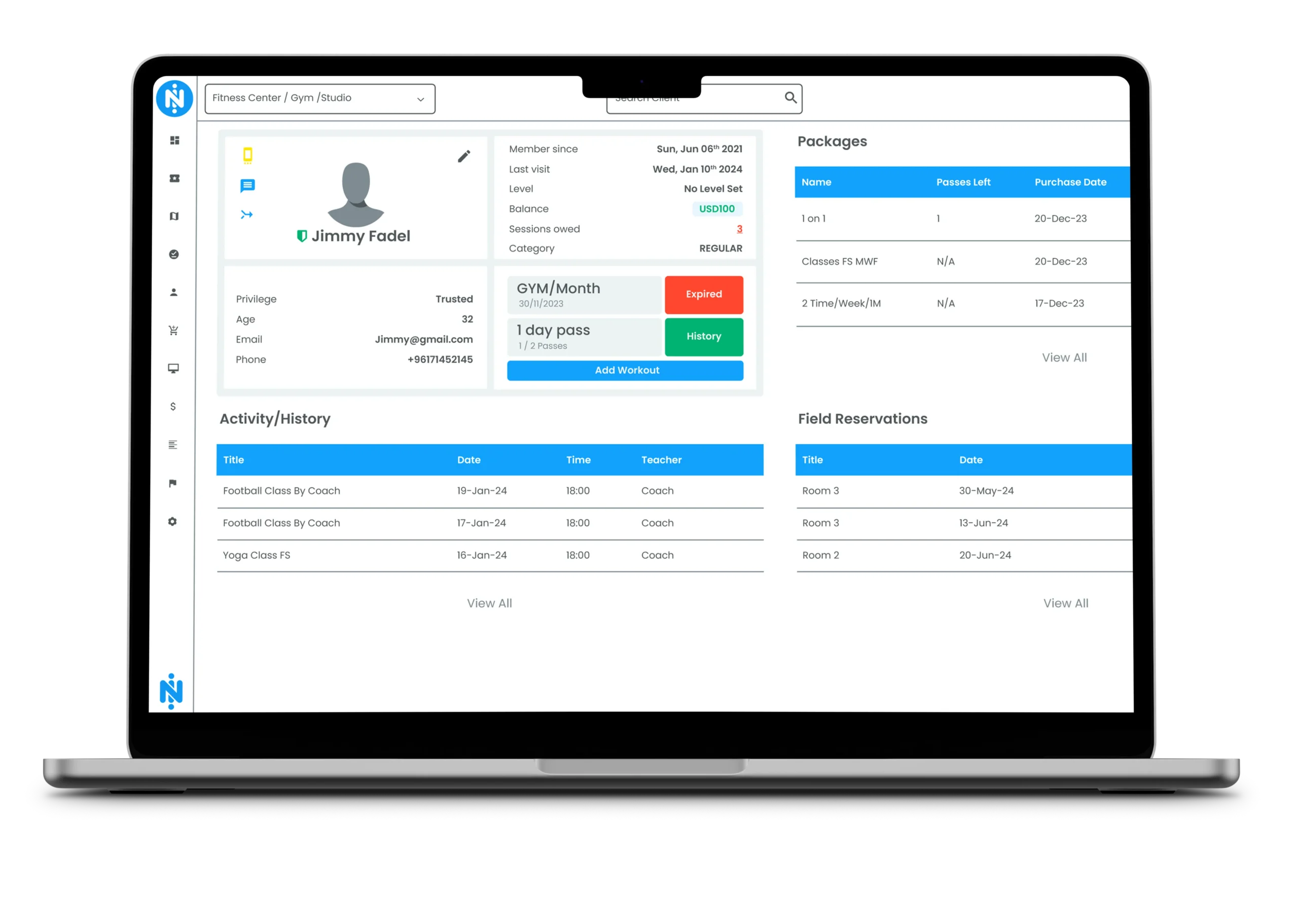 Client Membership Management Client Member Management Memberships